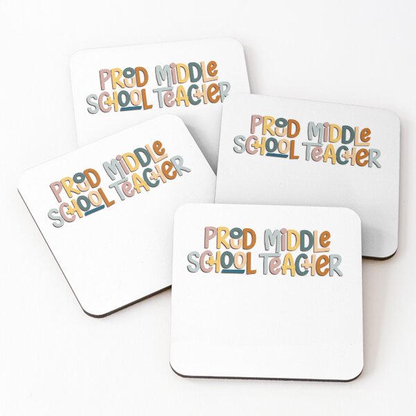 Item preview, Proud Middle School Teachers. designed and sold by kayleetubbs.