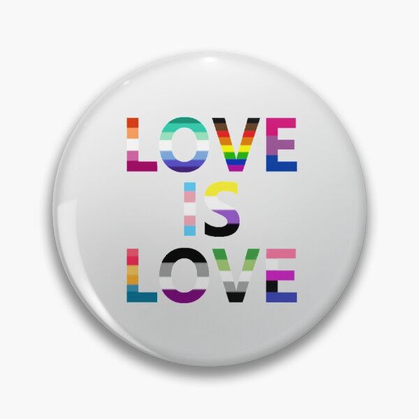 Item preview, love is love pride flag lettering designed and sold by saltedstars.