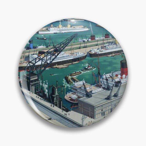 Item preview, Railway Poster Liverpool designed and sold by stickart-marek.