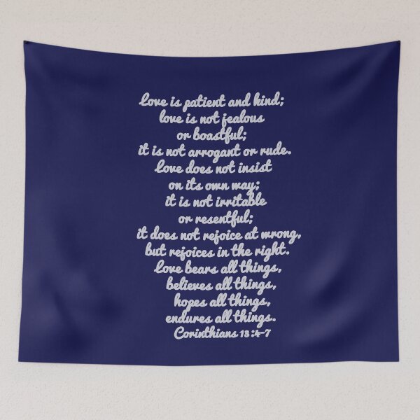 Item preview,  Corinthians 13:4-7 designed and sold by neteor.