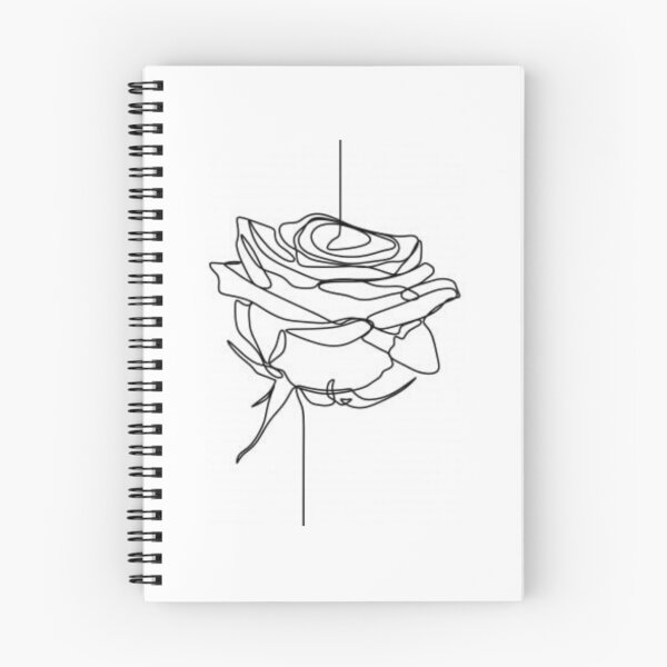 Artikelvorschau, minimalistische Rose entworfen und verkauft von wanderIust.