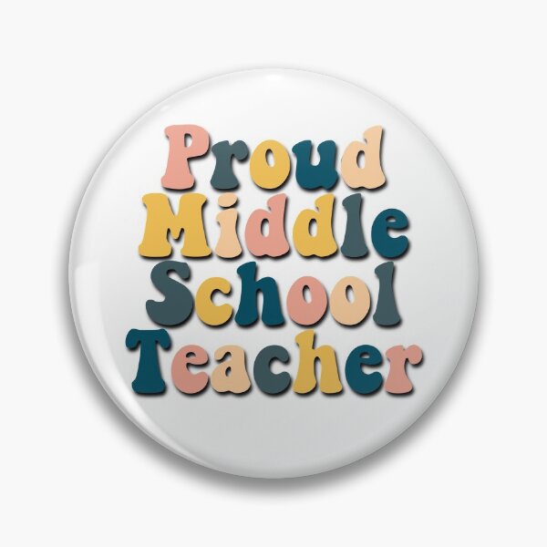 Item preview, Proud Middle School Teacher. designed and sold by kayleetubbs.