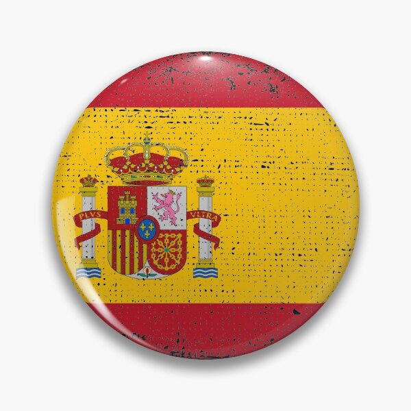 Item preview, Distressed Flag of Spain designed and sold by beardsandcats.