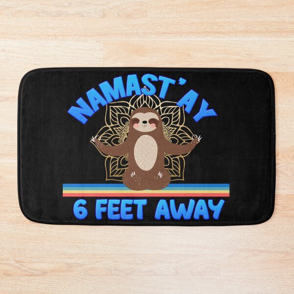 Item preview, Namast'ay 6 Feet Away Sloth Lovers designed and sold by Nzgiftsandmore.