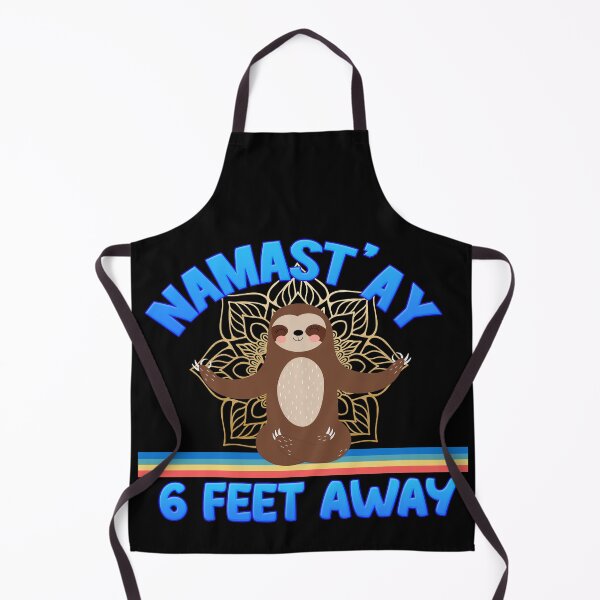 Item preview, Namast'ay 6 Feet Away Sloth Lovers designed and sold by Nzgiftsandmore.