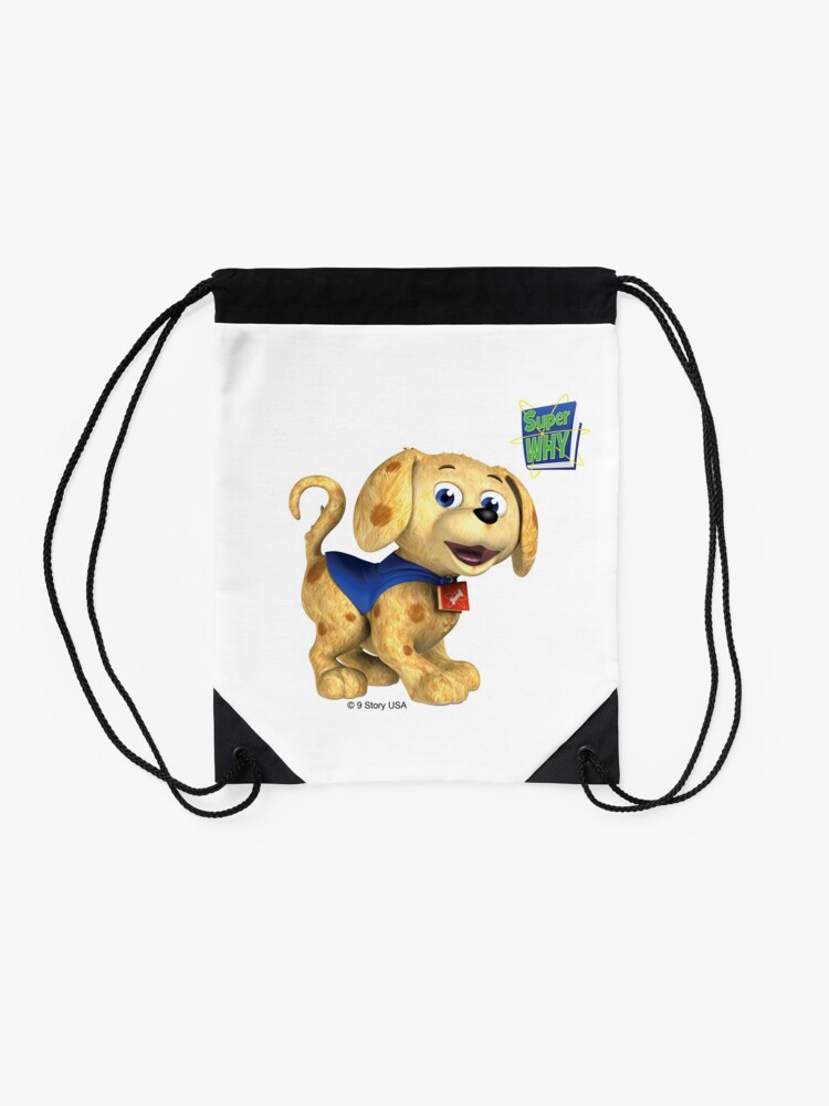 Super WHY! Woofster on Paws Drawstring Bag for Sale by Super WHY