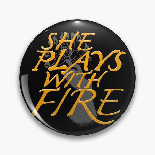 Item preview, She Plays With Fire designed and sold by meleyart.