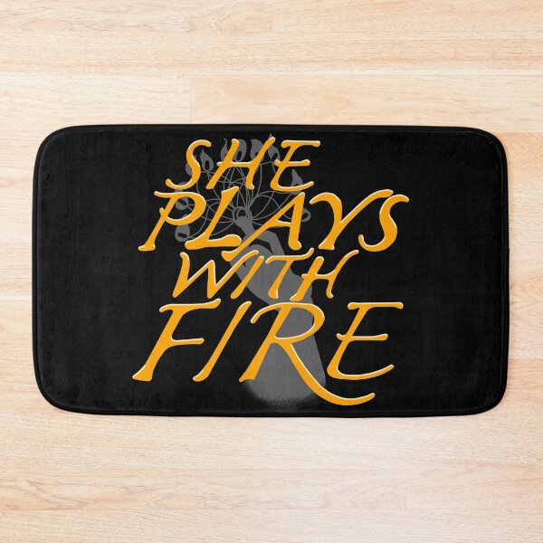 Item preview, She Plays With Fire designed and sold by meleyart.
