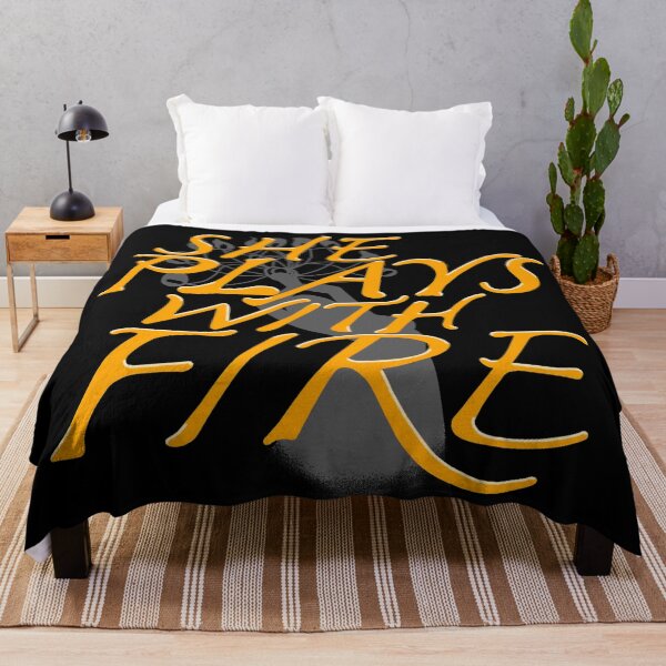 Item preview, She Plays With Fire designed and sold by meleyart.