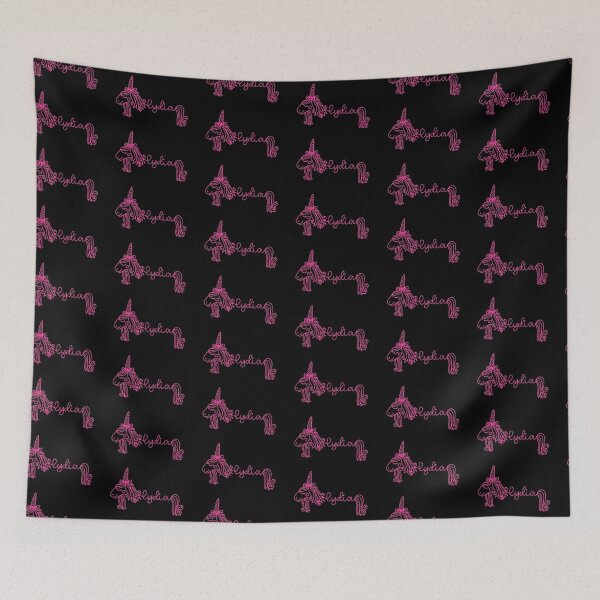 Item preview, Lydia Pink Unicorn Personalized Girl Name designed and sold by JaneApril.