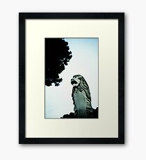 Merlion - Lomo Framed Print