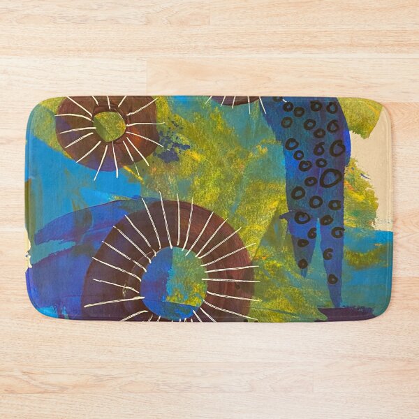 Item preview, Purple, Green and Blue Painting designed and sold by CheyanneBert.