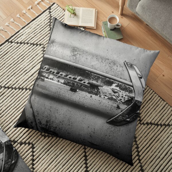 Chevrolet Impala 1960s Classic Car Floor Pillow