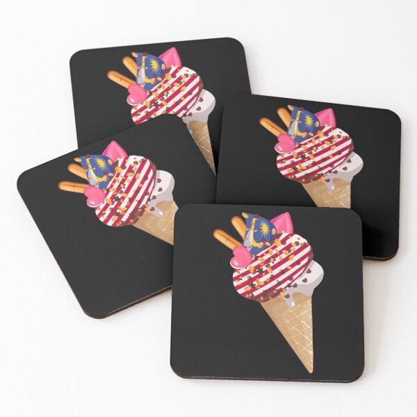 Item preview, World Flags Ice Cream / Malaysia Ice Cream designed and sold by KC1max.