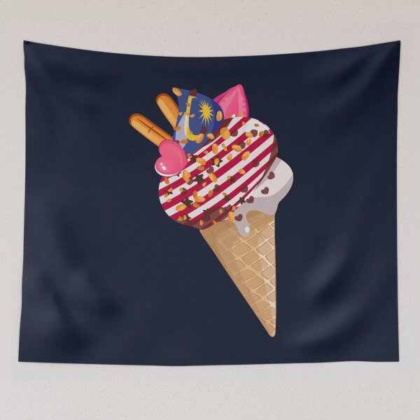 Item preview, World Flags Ice Cream / Malaysia Ice Cream designed and sold by KC1max.
