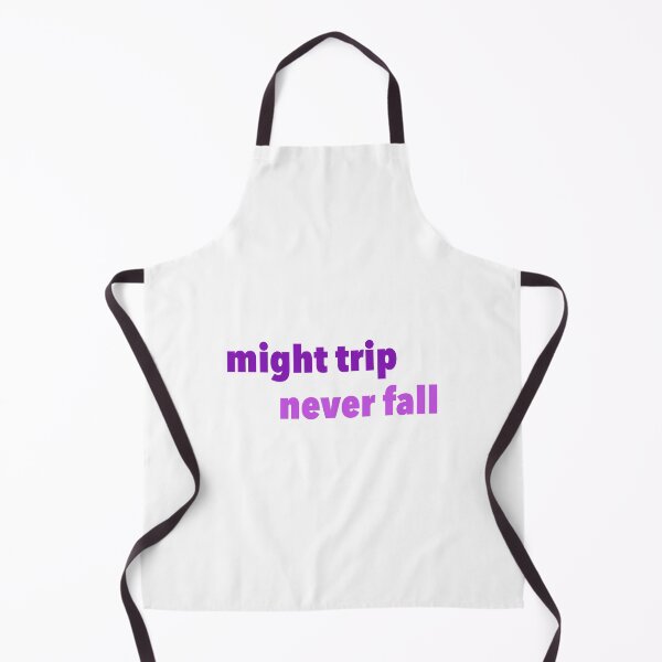 Item preview, might trip never fall sticker designed and sold by brissadesigns.
