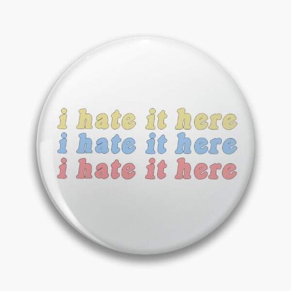 Item preview, i hate it here primary colors designed and sold by ashxcoffee.