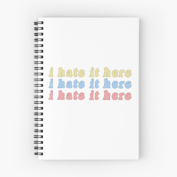 Item preview, i hate it here primary colors designed and sold by ashxcoffee.