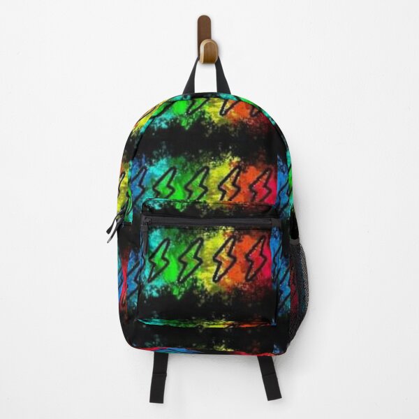 Item preview, Blue, Green, Yellow, Red Lightening Bolt designed and sold by Valina Moon Creations.