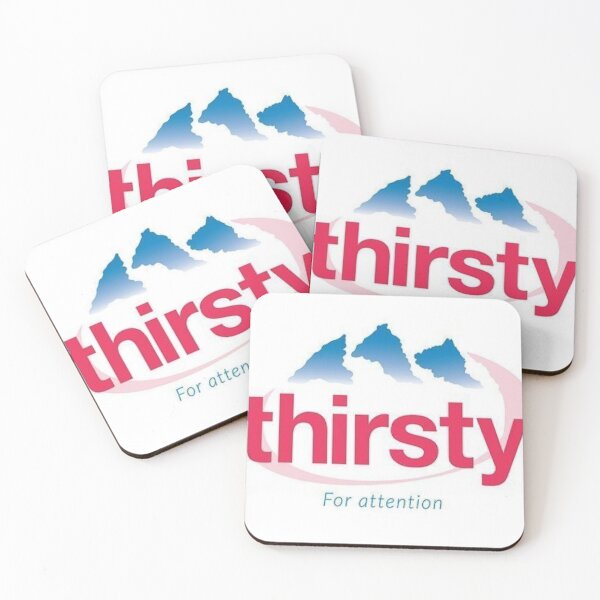 Item preview, thirsty for attention  designed and sold by sqftv.