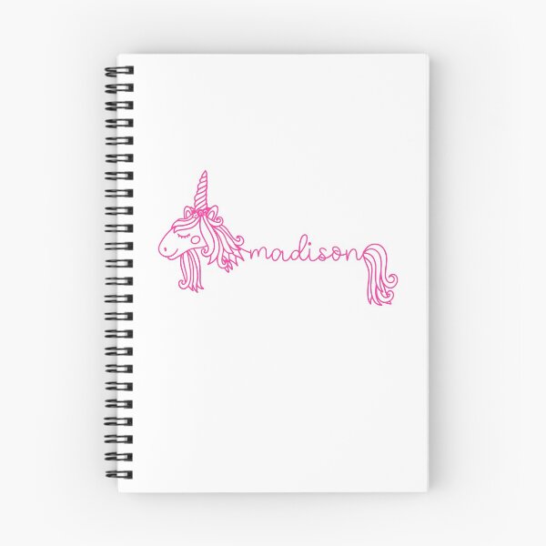 Item preview, Madison Pink Unicorn Personalized Girl Name designed and sold by JaneApril.