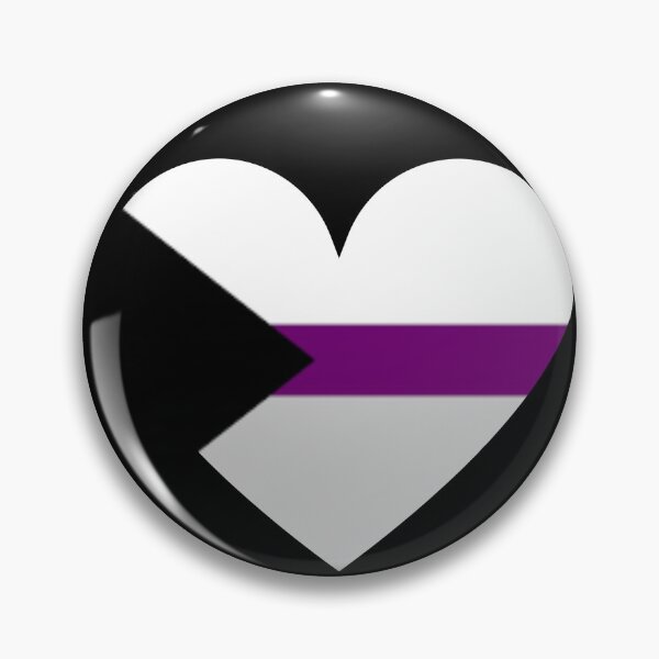 Item preview, Pride Flag Hearts - Demisexual designed and sold by thesassypanda.