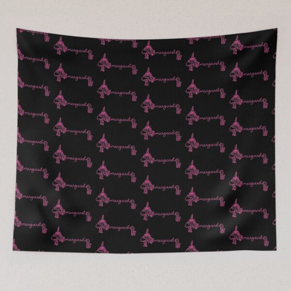 Item preview, Margaret Pink Unicorn Personalized Girl Name designed and sold by JaneApril.