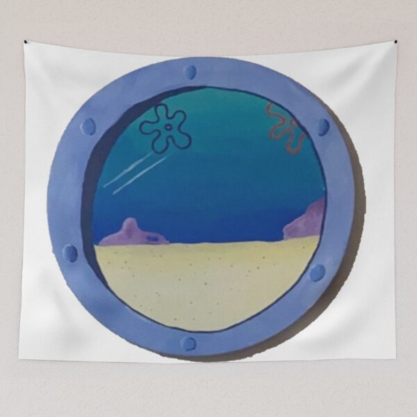 Item preview, Squarepants porthole optic Illusion designed and sold by TheFunniestOne.