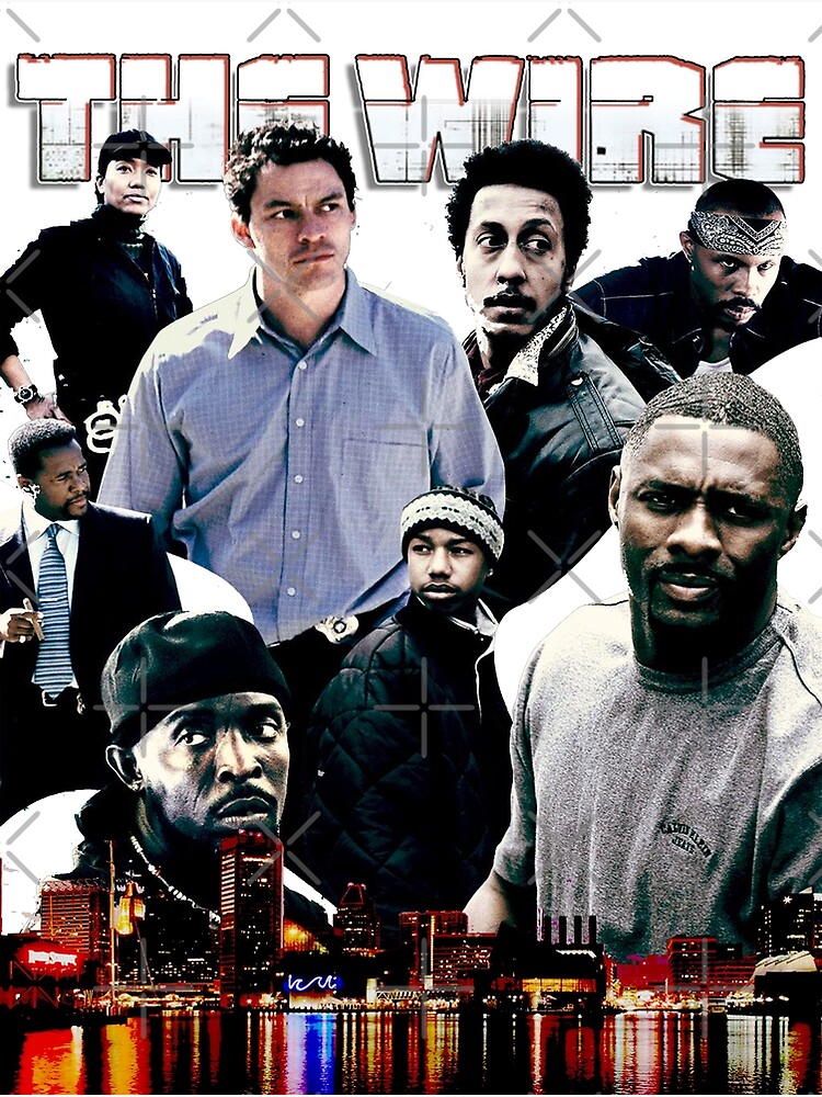 The Wire Poster cult HBO TV Show 