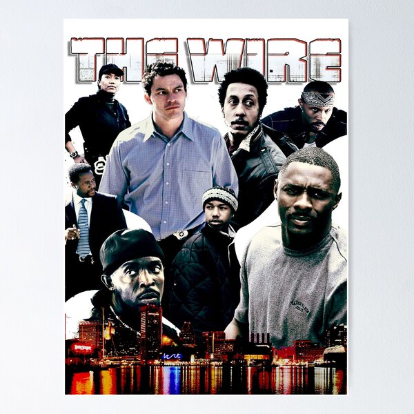 The Wire Poster cult HBO TV Show 