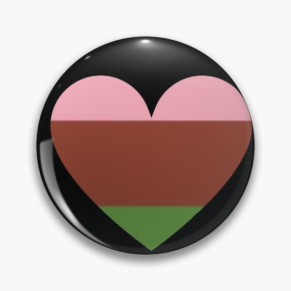 Item preview, Pride Flag Hearts - Gynosexual designed and sold by thesassypanda.