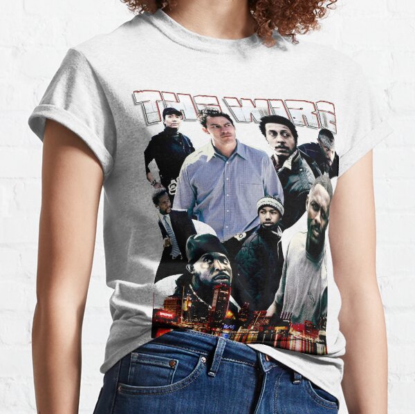 Item preview, The Wire Vintage 90s Style Bootleg designed and sold by teejam.