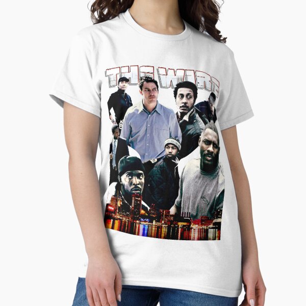 Item preview, The Wire Vintage 90s Style Bootleg designed and sold by teejam.