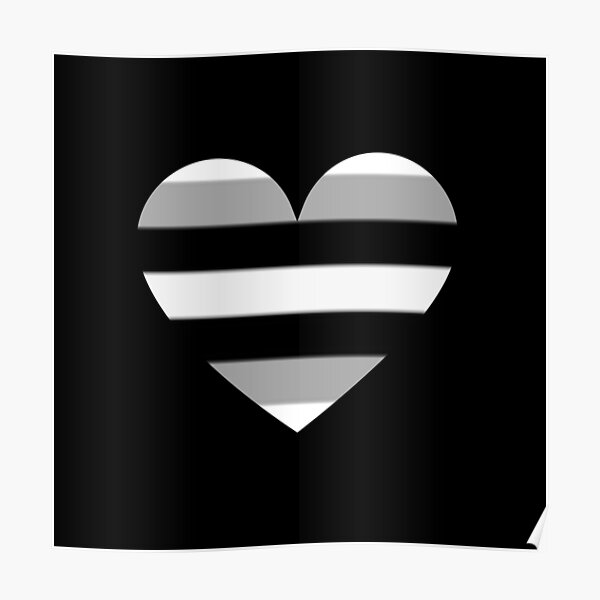 Pride Flag Hearts Allosexual Poster For Sale By Thesassypanda Redbubble 9697