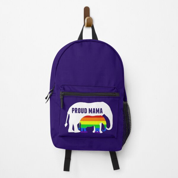 Item preview, Proud LGBTQ Mama Elephant for a Gay Pride Mom designed and sold by Epic Love Designs.