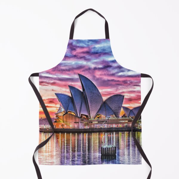 Item preview,  Colorful Sunset Of The Opera House in Sydney Lakeside  designed and sold by MOHAMEDZE.