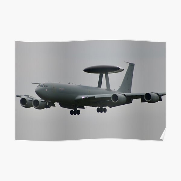 Boeing d Sentry Zh106 Poster By Cfartwork Redbubble