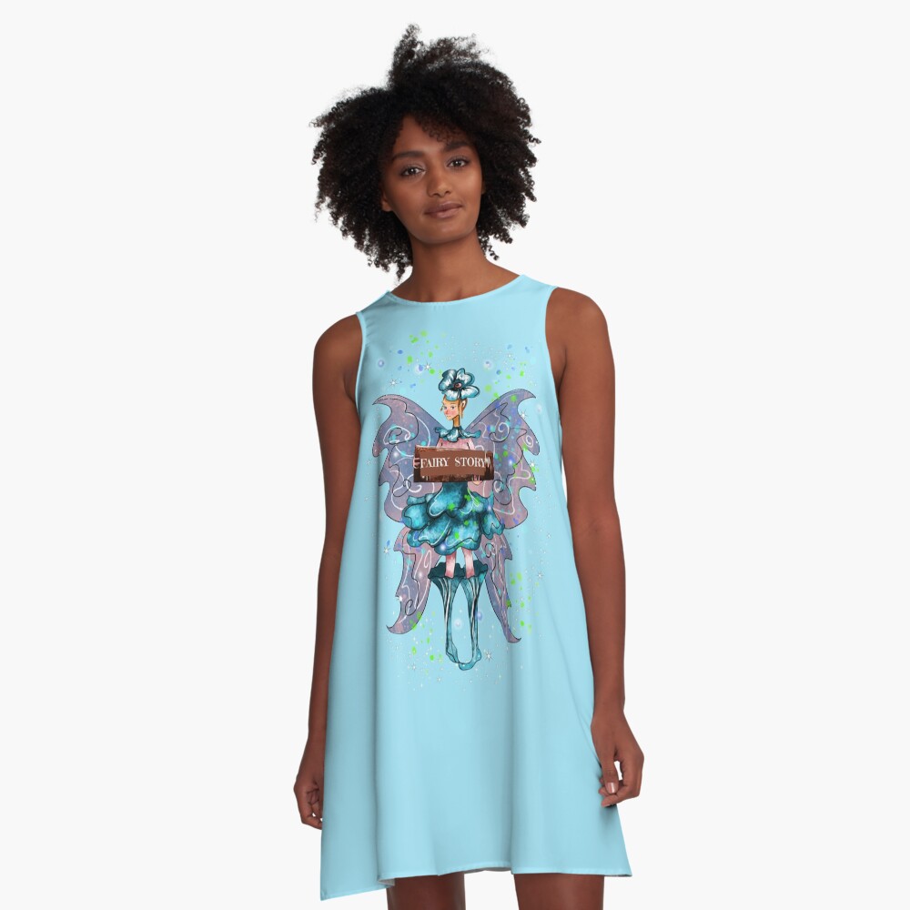 Item preview, A-Line Dress designed and sold by TeelieTurner.