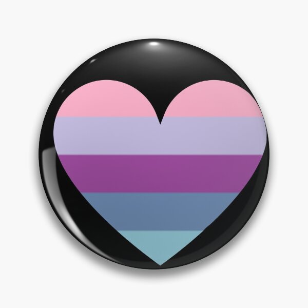 Item preview, Pride Flag Hearts - Omnisexual designed and sold by thesassypanda.