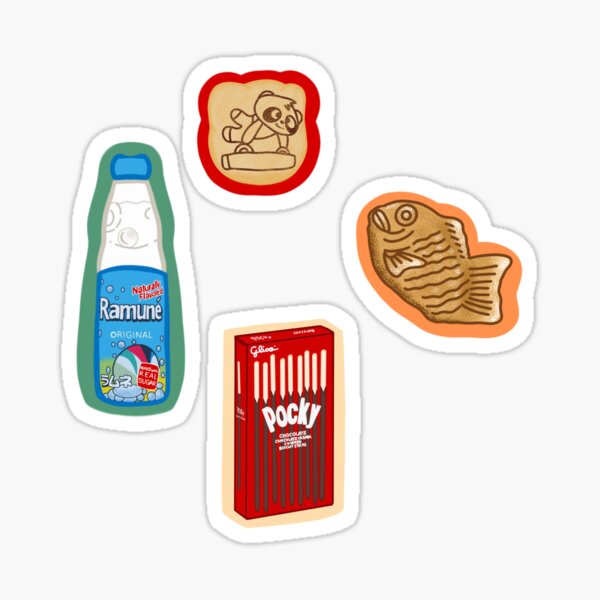 Snack Pack Stickers Redbubble