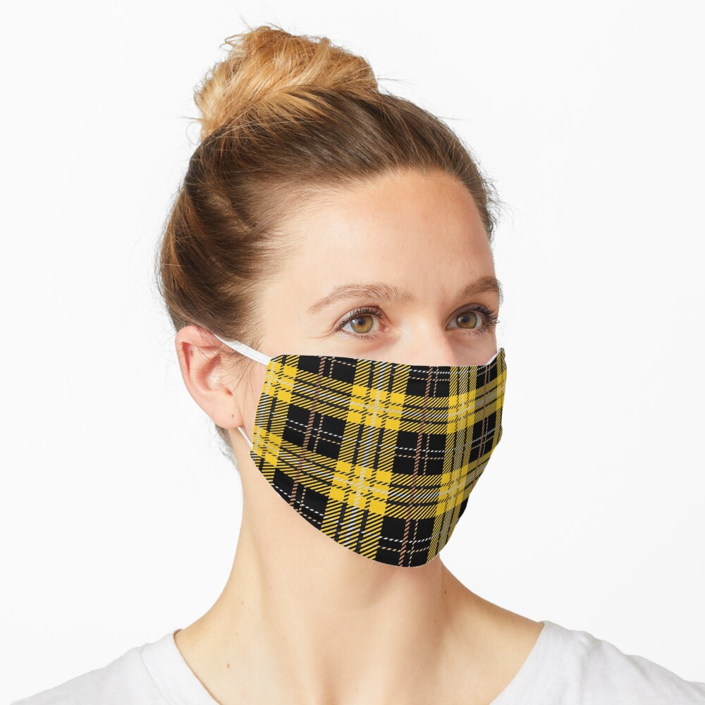 House Tartan - Huffle Mask