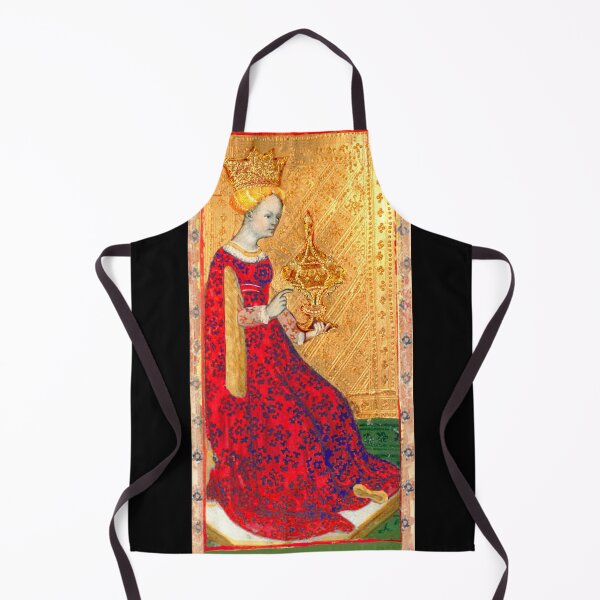 Item preview, ANTIQUE RENAISSANCE TAROTS ,QUEEN OF CUPS designed and sold by BulganLumini.