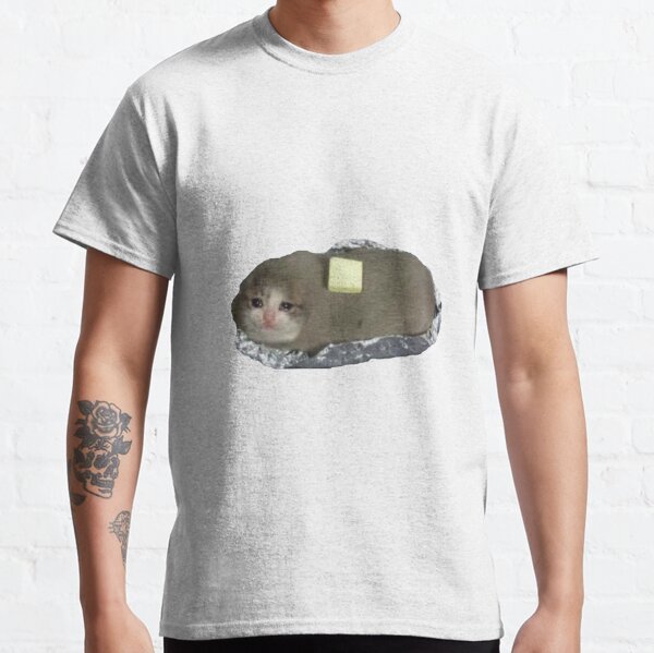 sad cat t shirt