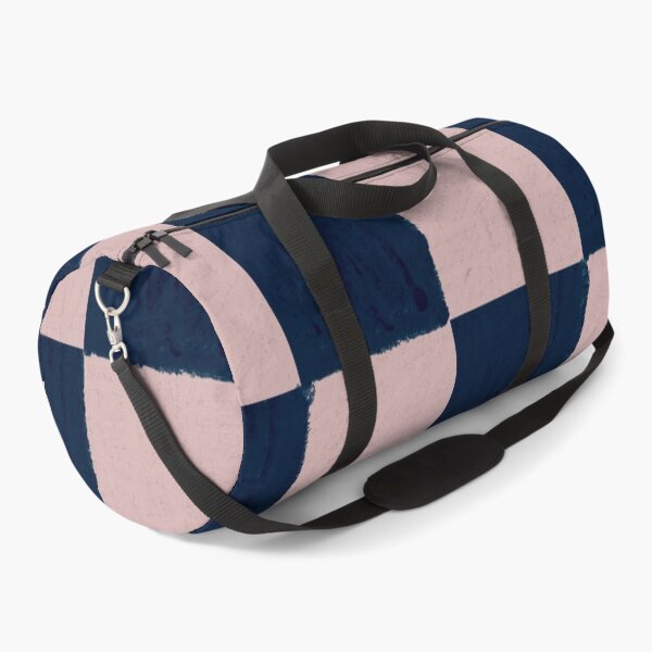 Item preview, Dusty Rose and dark blue checks - soft pastel designed and sold by BlertaDK.