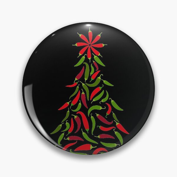 Item preview, Red and Green Chile Peppers Tree designed and sold by Normandie Rainwater.