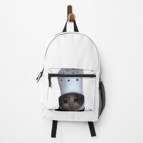 Item preview, sad cat with crock hat designed and sold by SPARTIAN.