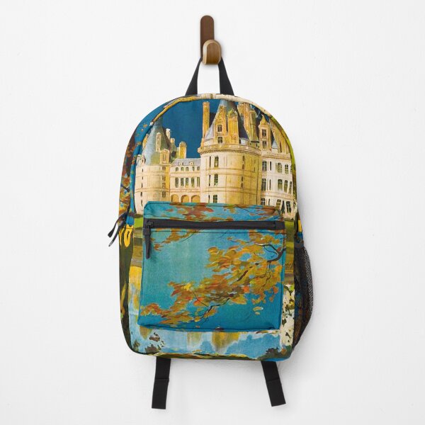 Item preview, Vintage travel by rail ad for the Touraine France designed and sold by Glimmersmith.