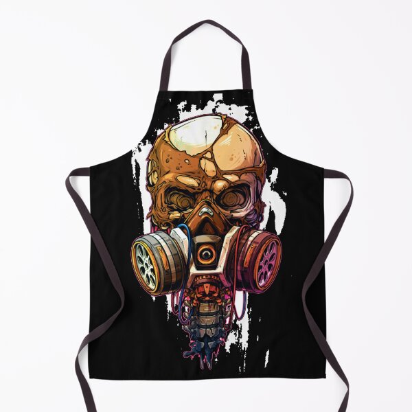 Item preview, Beautiful Gas Mask Skull Gift designed and sold by RedoneDesignART ⭐⭐⭐⭐⭐.