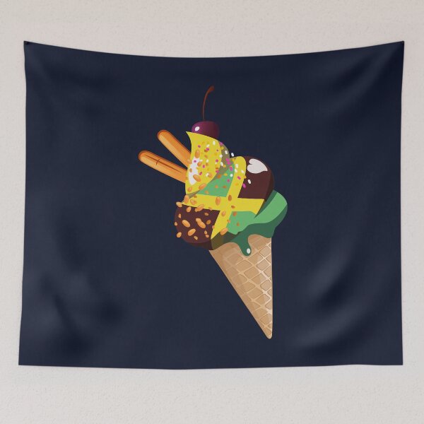 Item preview, World Flags Ice Cream / Jamaika Ice Cream designed and sold by KC1max.