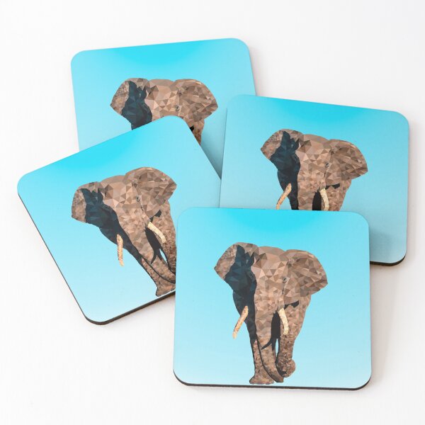 Item preview, Elefante Low Poly designed and sold by Sara Padilla.